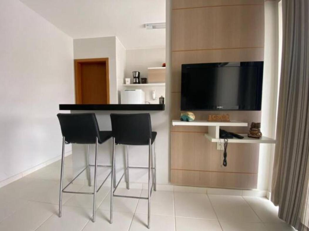 Flat 123 - Veredas - 300 Metros Hot Park - Vista Piscina Apartment
