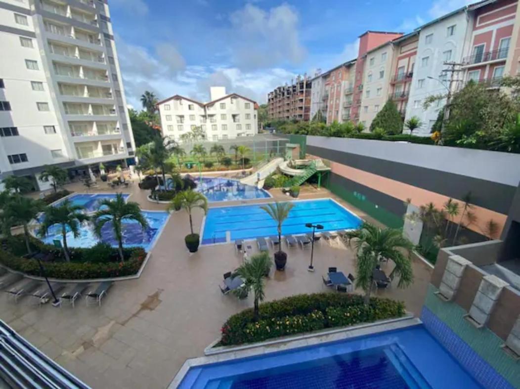 Flat 123 - Veredas - 300 Metros Hot Park - Vista Piscina Apartment *